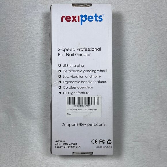 New Pet Nail Grinder | Rechargeable | Easy To Use | LED | Quiet | Rexipets - Picture 6 of 10